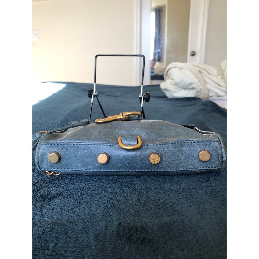 Rebecca Minkoff mini M.A.C. Mac Crossbody bag In denim color - Picture 6 of 12